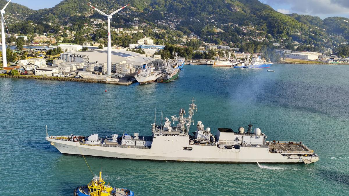 MindMatrix19's tweet card. India monitors China's maritime presence in the Indian Ocean Region closely to safeguard its security and economic interests.