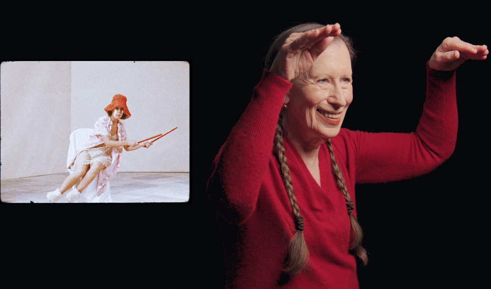 MoveableFest's tweet card. The filmmaker discusses illustrating the life of multidisciplinary artist Meredith Monk with as much creativity as she's shown in her career.
