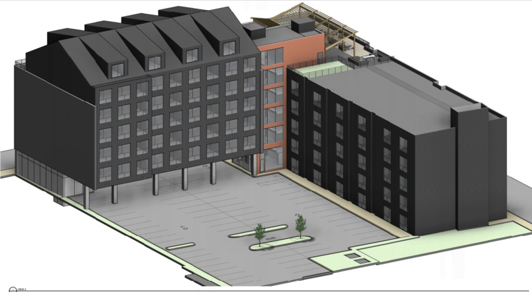 HartfordBiz's tweet card. A developer from Rye, New York, has proposed erecting a 40-unit apartment building in Norwalk next to an apartment building that has 57 units, according to plans filed with the […]