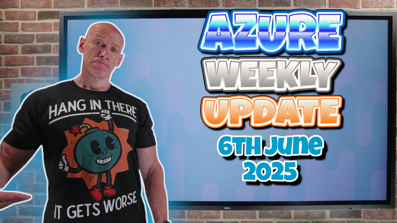 NTFAQGuy's tweet card. Pretty quick update this week. New videos this week Azure Update - 6th June 2025 Azure Data Box Next Gen Walkthrough Weekly Focus - Kusto Detective Agency Kick Off! The new season of Kusto Detective...