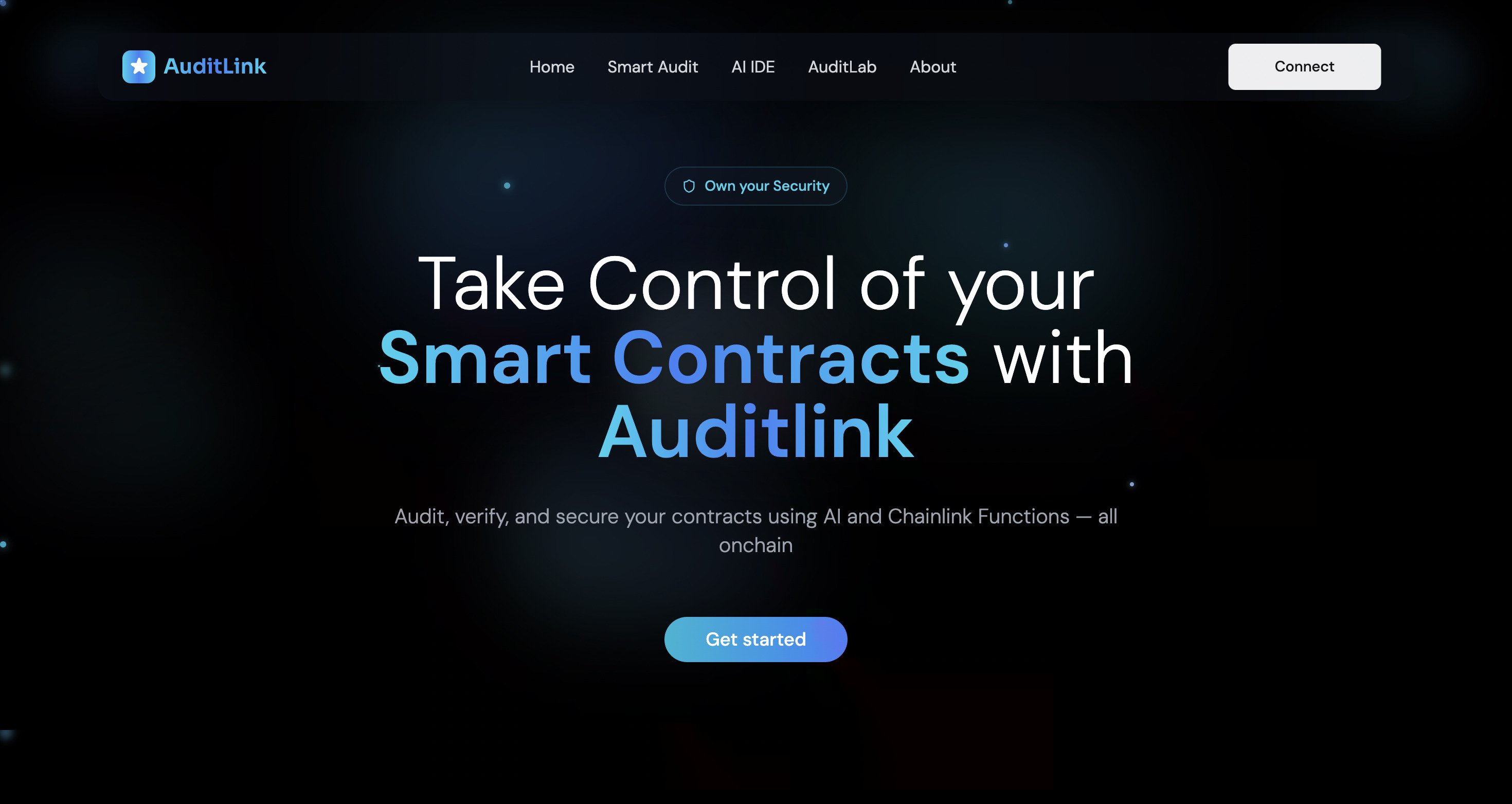 Siddh_eth's tweet card. AuditLink AI empowers DeFi with instant, AI-driven smart contract audits, on-chain verification via Chainlink, and NFT badges as proofmaking blockchain security accessible, transparent, and trustwort