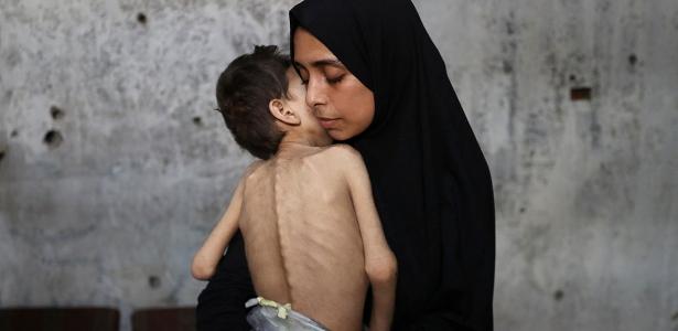 gerdwenzel's tweet card. Informes preparados pela ONU revelam que quase 500 mil palestinos em Gaza vivem uma situação de "fome catastrófica". O principal motivo, segundo a entidade, é o bloqueio realizado por Israel para que...
