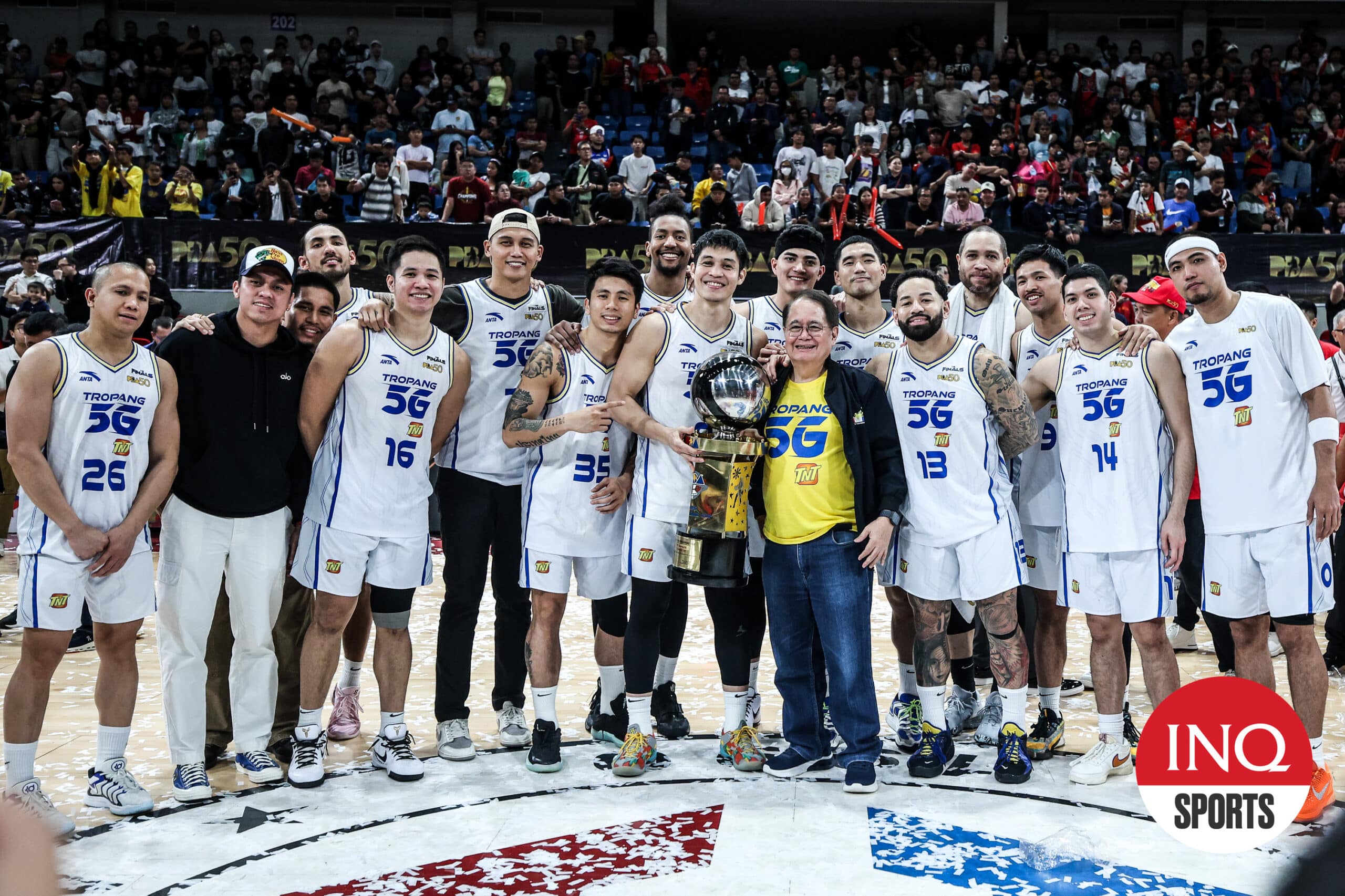 INQUIRERSports's tweet card. Even after falling short in the PBA Philippine Cup Finals, Jordan Heading remains optimistic about what lies ahead for TNT Tropang 5G.