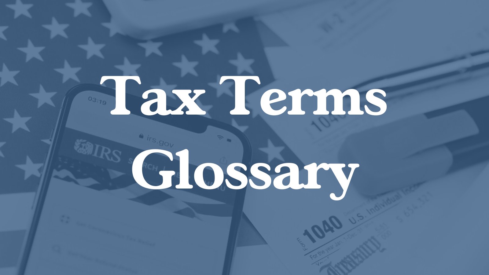 MSpellingsBPC's tweet card. This glossary defines key terms for understanding the U.S. federal tax system.