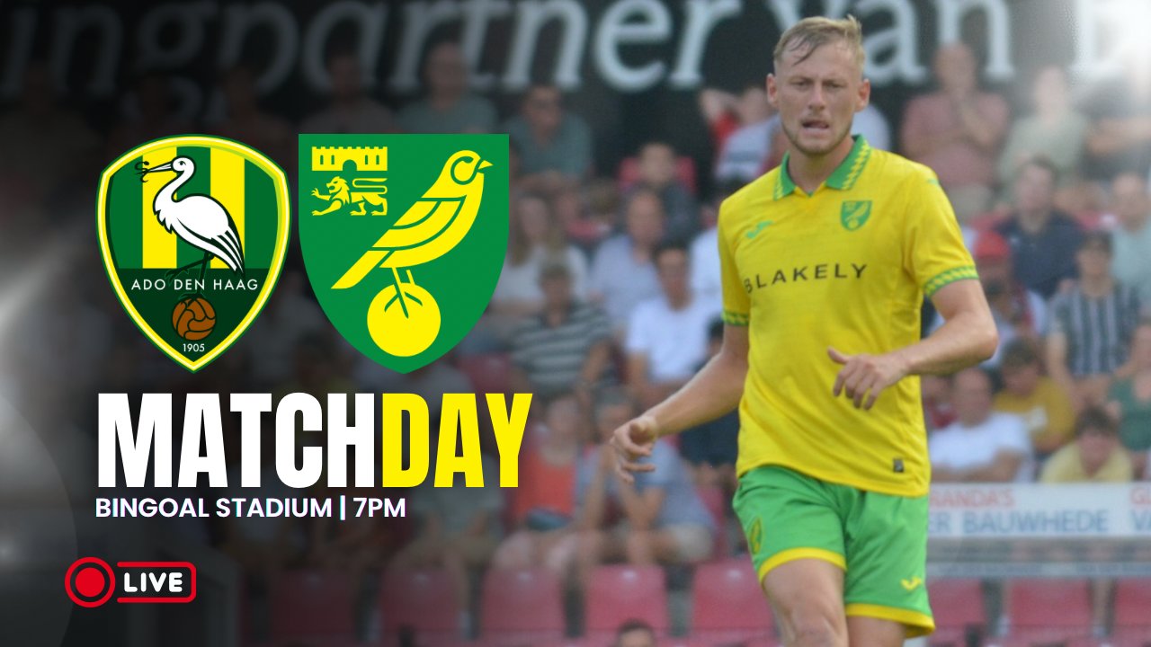 pinkun's tweet card. Join Connor Southwell in the Netherlands as Norwich City close the curtain on their pre-season tour against ADO Den Haag.