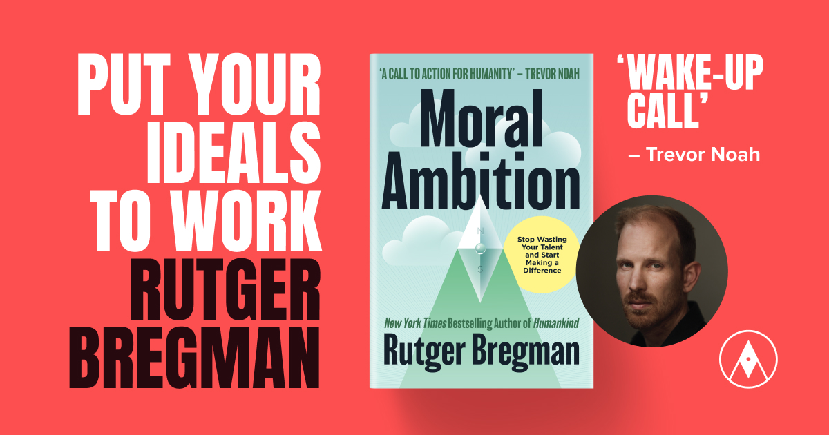 BruceBiccard's tweet card. Moral ambition is more than an idea – it’s a movement. You can actively contribute to this movement and start to tackle a range of meaningful challenges by participating in a Moral Ambition Circle. A...