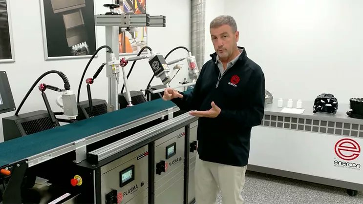 ASIMagazine's tweet card. The new lab provides customers with a controlled environment to explore how Enercon’s technologies enhance surface energy for improved adhesion of inks, adhesives, and coatings.