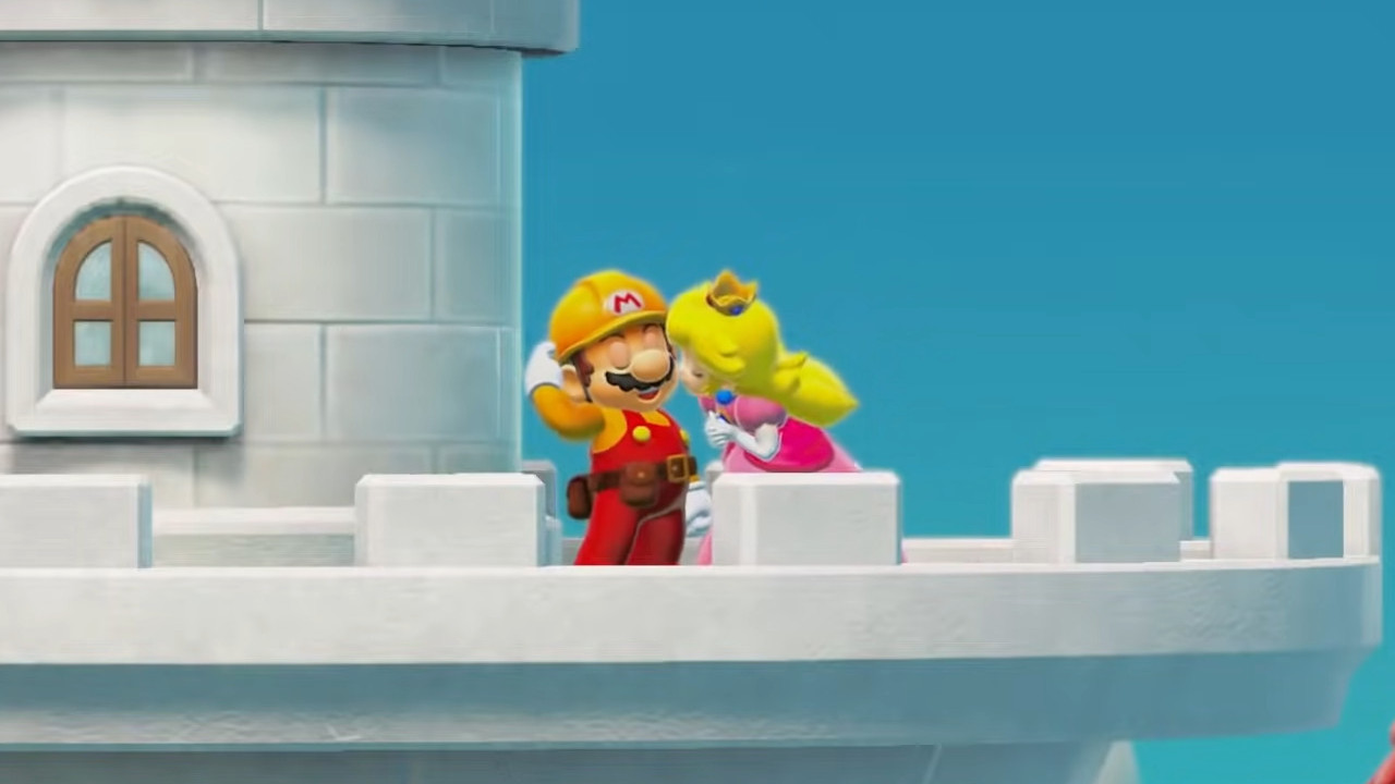 SmashJumpDotCom's tweet card. Nintendo has confirmed that Mario and Princess Peach are just good friends that help each other out when they need help.