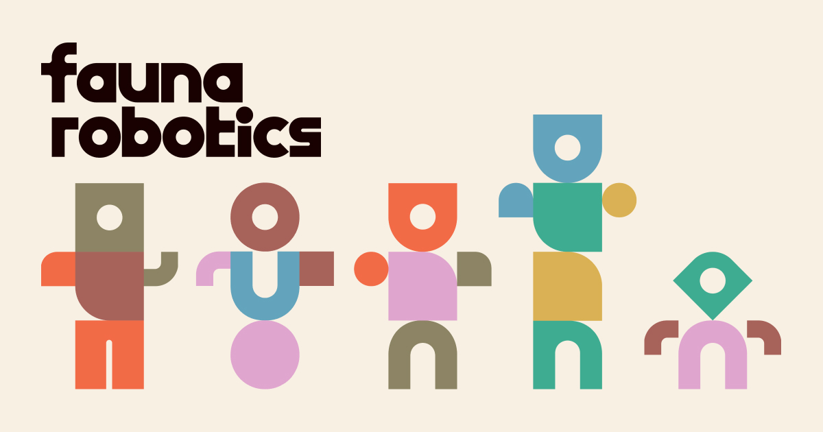 faunarobotics's tweet card. Robots who live, work, and play by our sides