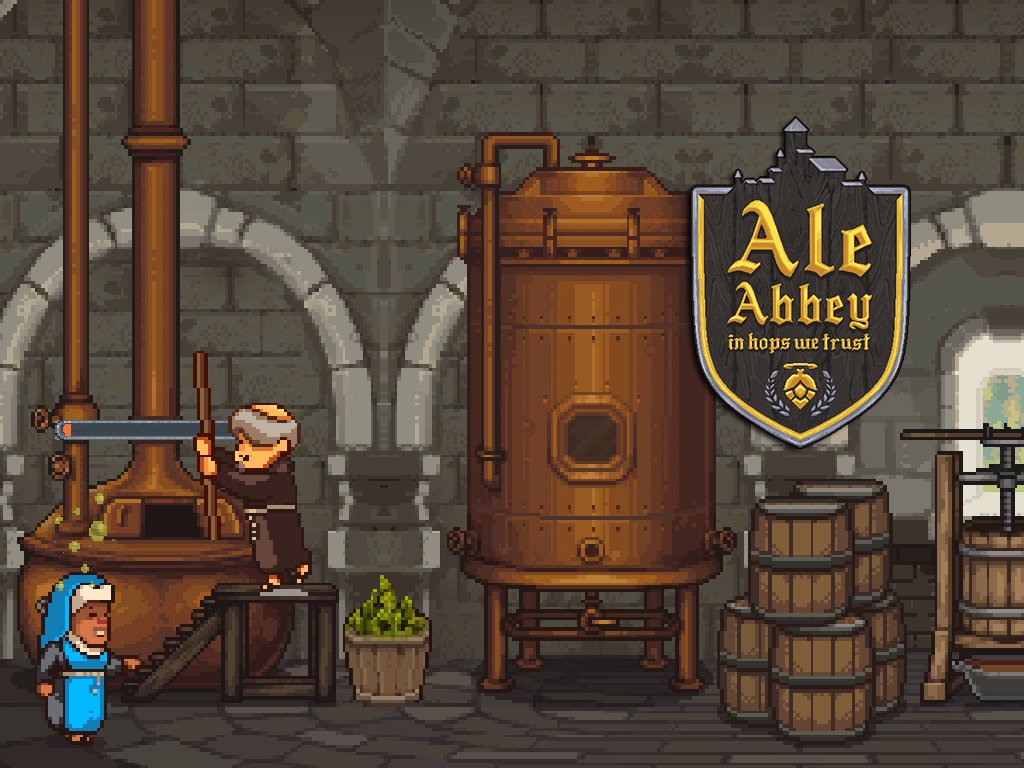 Ham_Rav's tweet card. It's almost the weekend. Time for another Something's Brewing, Ale Abbey's weekly dev review!