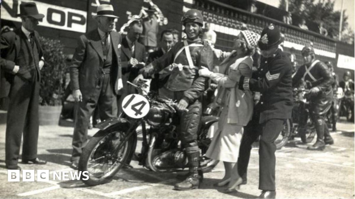 BBCIsleofMan's tweet card. George Formby fans visit the Isle of Man to mark 90 years of the TT film No Limit.