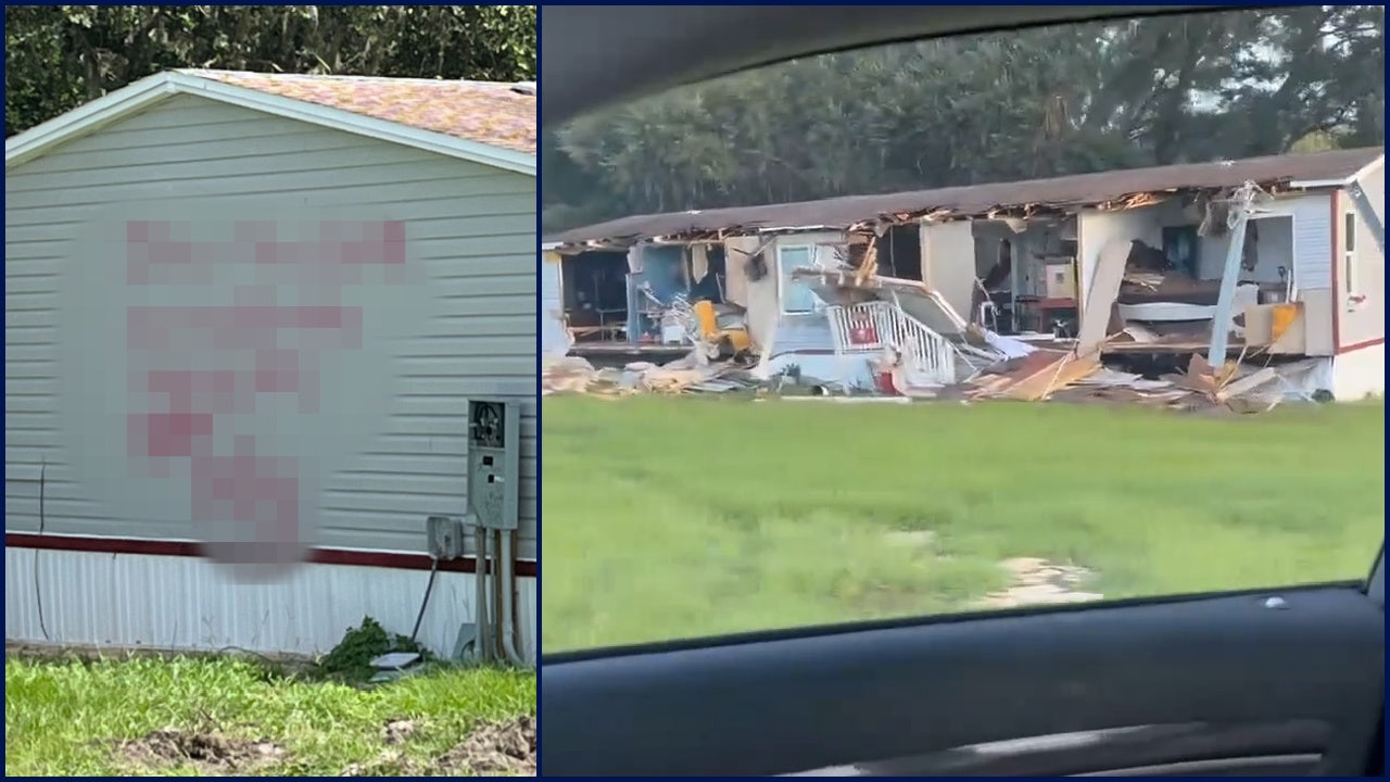 fox13seattle's tweet card. The Lake County Sheriff's Office is investigating how a home was destroyed early Friday morning, apparently by a large piece of equipment.