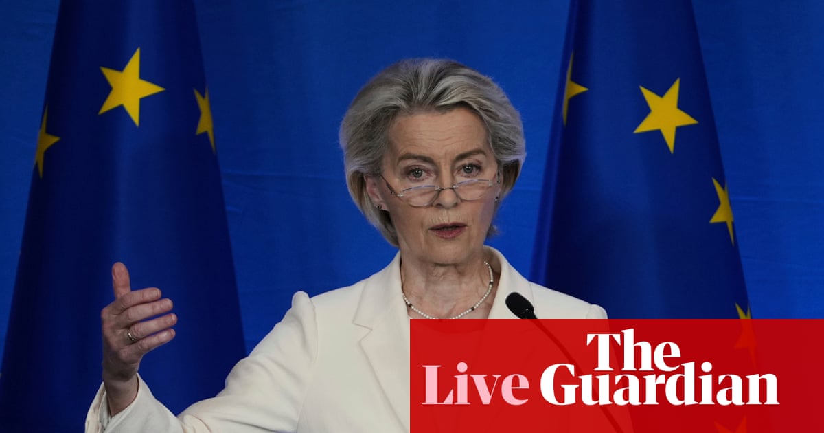 sdward1's tweet card. US president says Europe ‘wants to make a deal very badly’ but claims there is only 50-50 chance