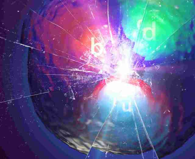 ADSciences971's tweet card. En analysant des années de données de collisions du Grand collisionneur de hadrons (LHC), des physiciens ont pour la première fois observé la brisure — ou violation — de la symétrie charge-parité d…