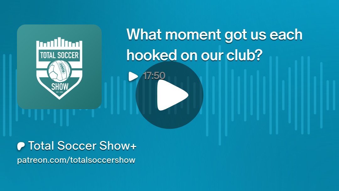TotalSoccerShow's tweet card. Get more from Total Soccer Show+ on Patreon