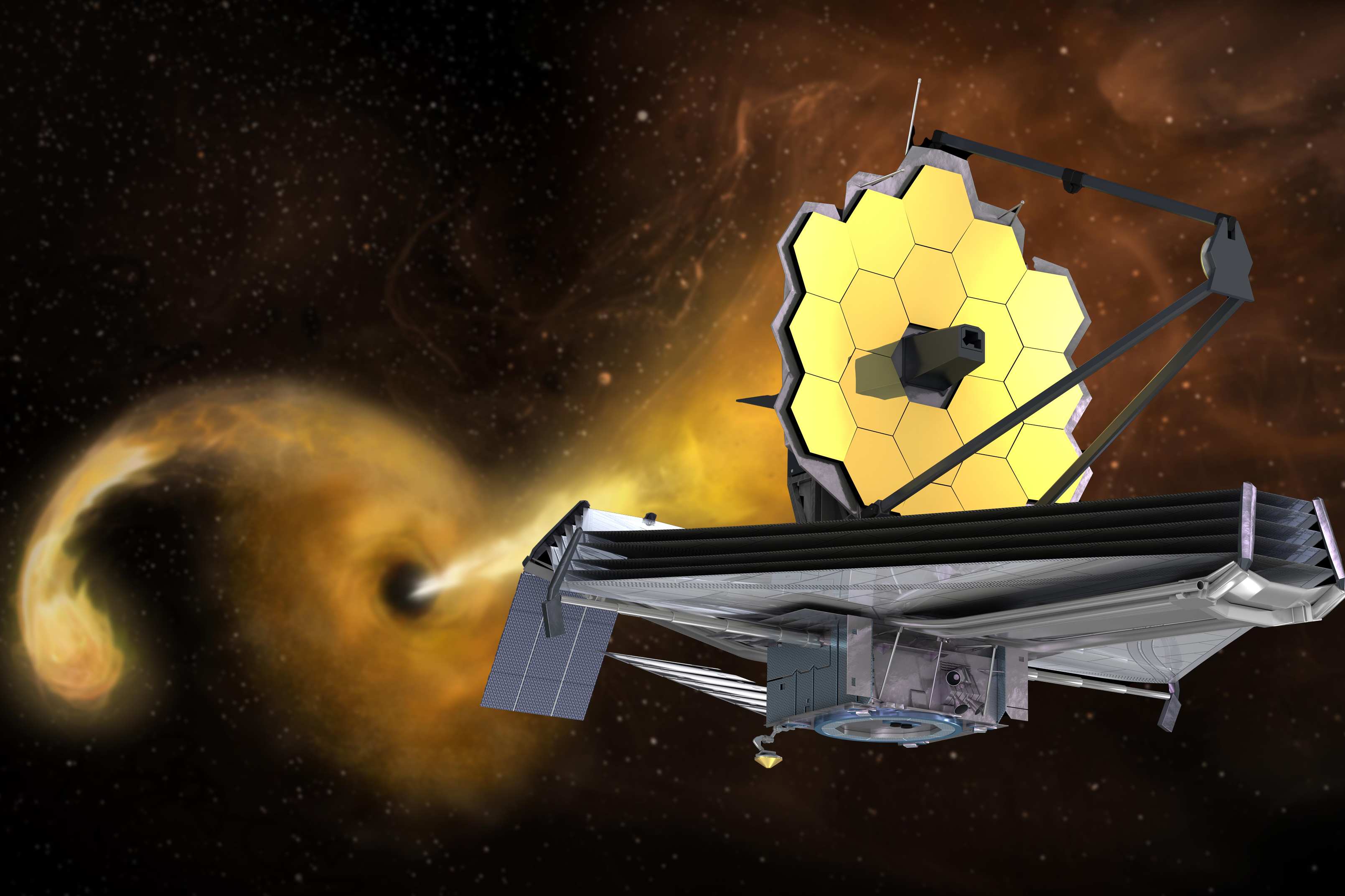 cosmos4u's tweet card. For the first time, the James Webb Space Telescope has observed several tidal disruption events — when a black hole draws in a nearby star and tears it to shreds. Surprisingly, these are not active...