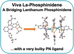 HohlochL's tweet card. Synthesis of a bulky anilidophosphine ligand (short PNTerph) and its lanthanum complexes 1 and 3 is reported. When exposed to KPHMes, both complexes form the first example of a bis-phosphanido-phos...