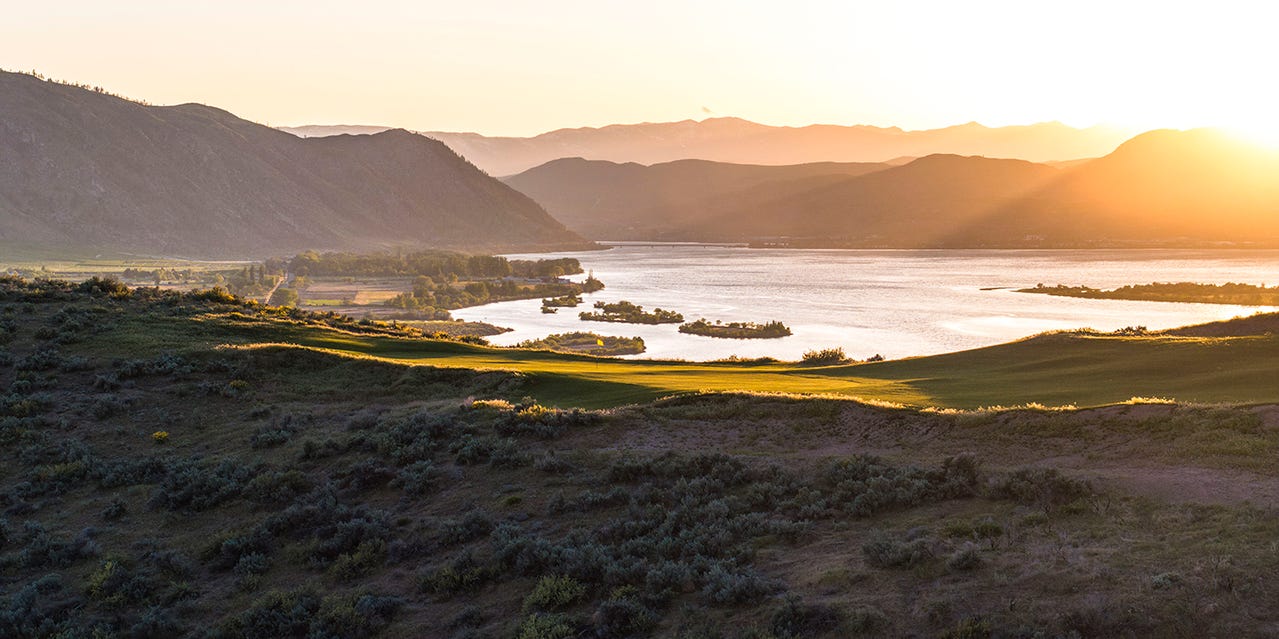 golfweek's tweet card. The stunning new layout overlooking the Columbia River, the second course at the resort, opens August 1.