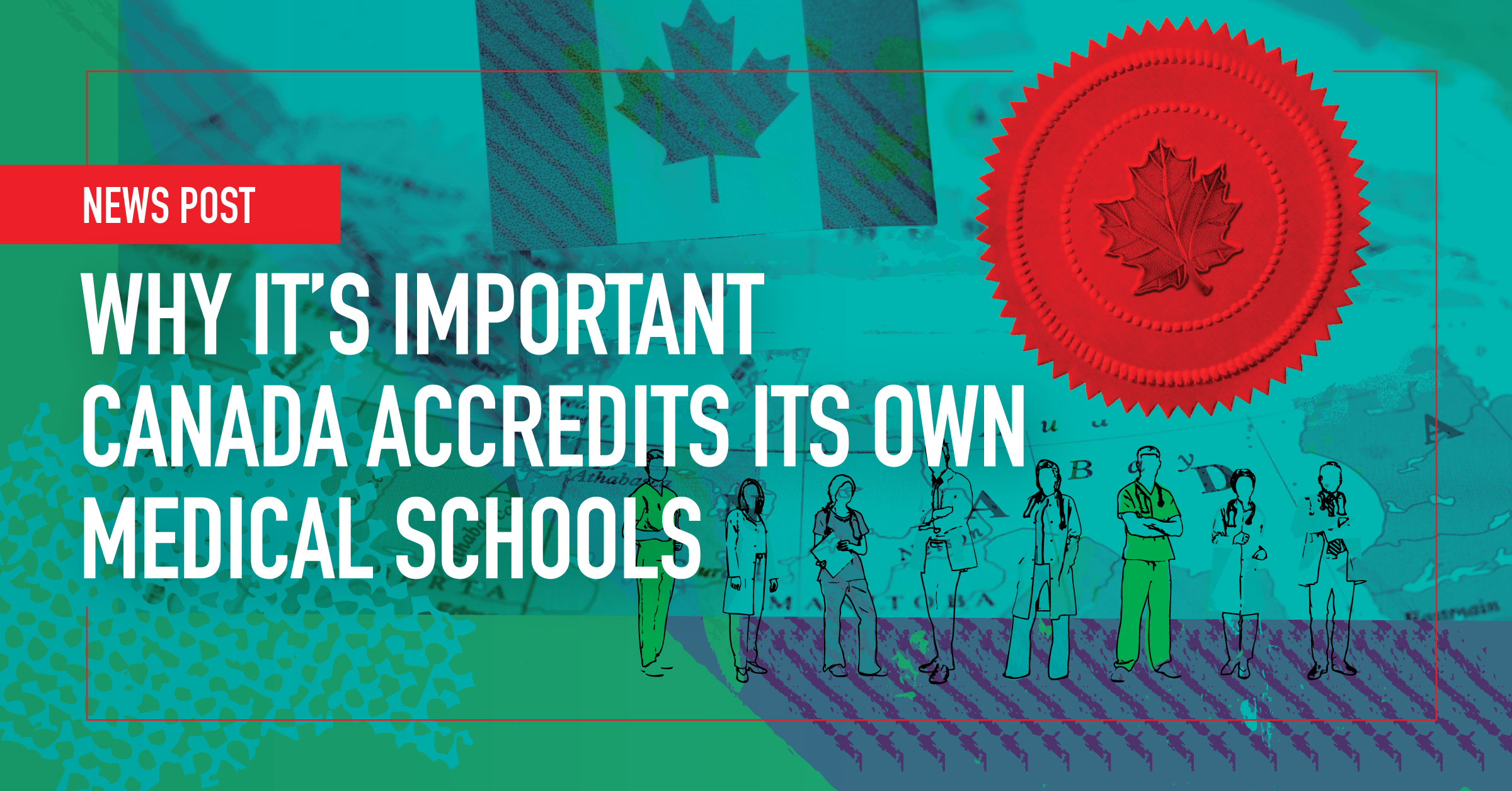 Albertadoctors's tweet card. Why it’s important Canada accredits its own medical schools