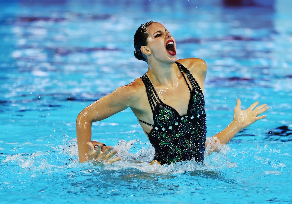 cjgalan's tweet card. La pareja española conquista el Mundial de natación artística con una coreografía emocionalmente desgarradora y artísticamente sublime, superando a Rusia por apenas cuatro décimas