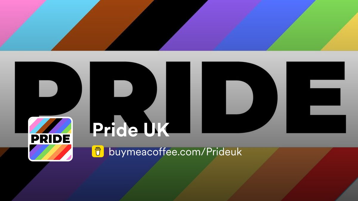 prideukorg's tweet card. LGBTQ news, info, events and support for the LGBTQ of the UK