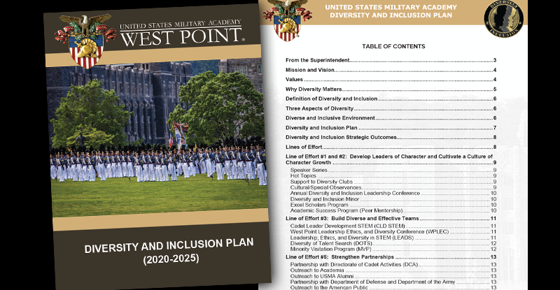 MacArthurofWP's tweet card. Many West Point graduates don’t realize how strongly the school’s leaders were promoting Diversity, Equity, and Inclusion (DEI). In fact, the Academy created a detailed DEI plan under LTG Darryl A....