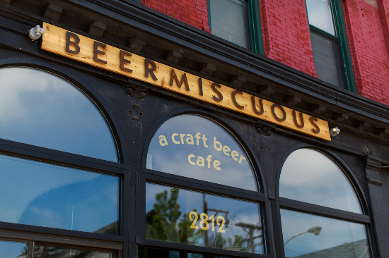 Beermiscuous's tweet card. ...a craft beer cafe