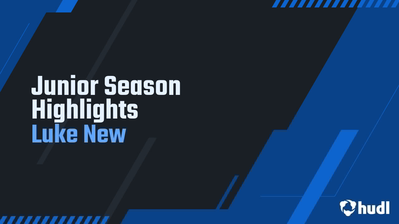 big_luke77's tweet card. Junior Season Highlights