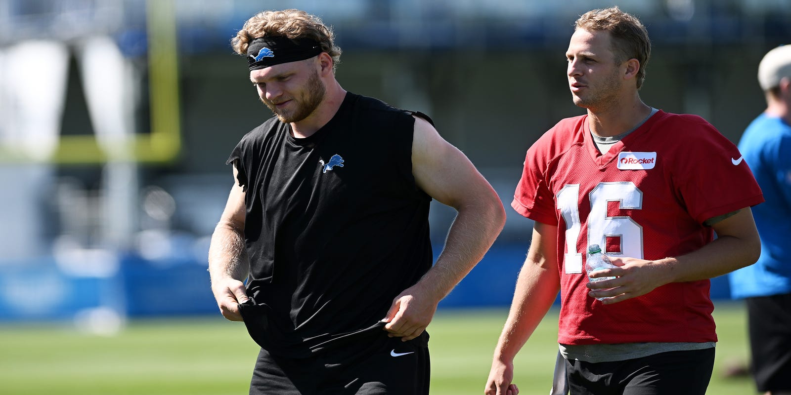 rich_silva18's tweet card. Lions star Aidan Hutchinson, more than nine months removed from the broken leg that ended his 2024 season, has been "feeling normal for a long time."