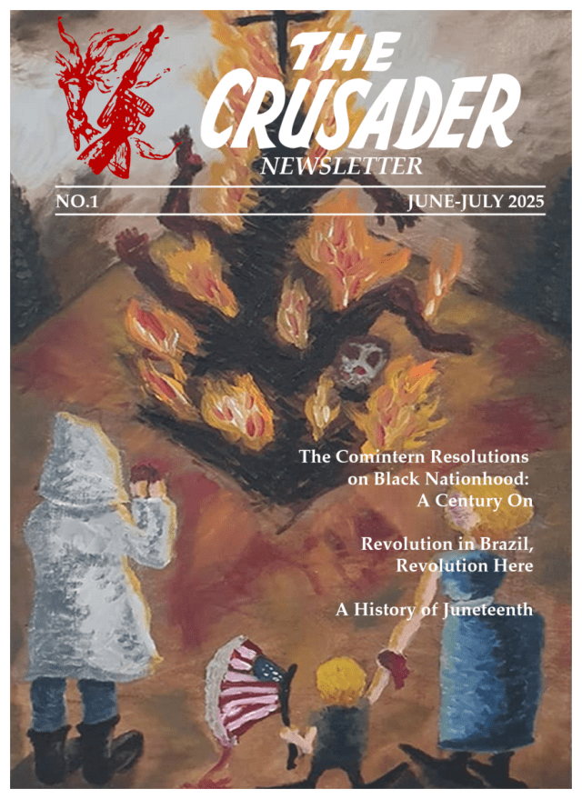 PartisanReposts's tweet card. We are announcing and releasing the first issue of The Crusader! This is the first issue of our new format, a Quarterly magazine. We have been working to relaunch the Crusader as a tool in the serv…