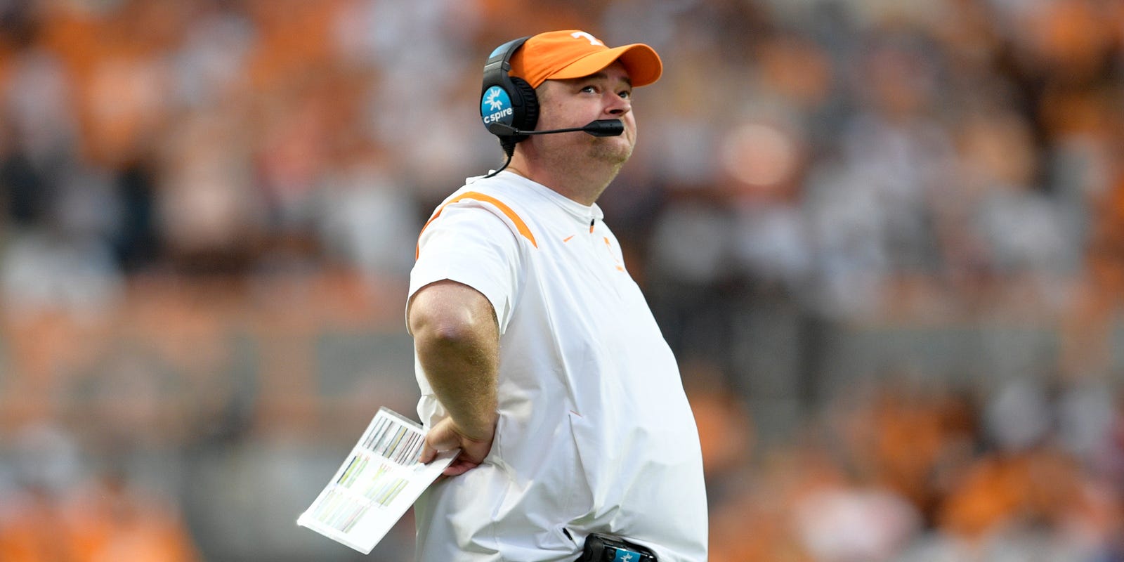 AdamSparks's tweet card. Tennessee football was voted in its lowest placement since coach Josh Heupel's debut season in 2021. Here's the 2025 SEC preseason poll and team.