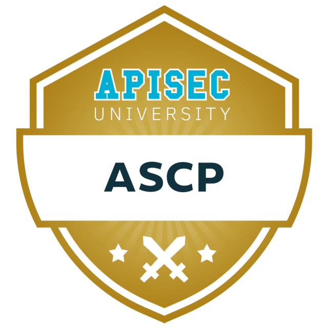 RogerBergling's tweet card. Passing the ASCP (API Security Certified Professional) exam is a notable achievement for anyone in the field of API security. APIsec University provides a structured and comprehensive approach to p…