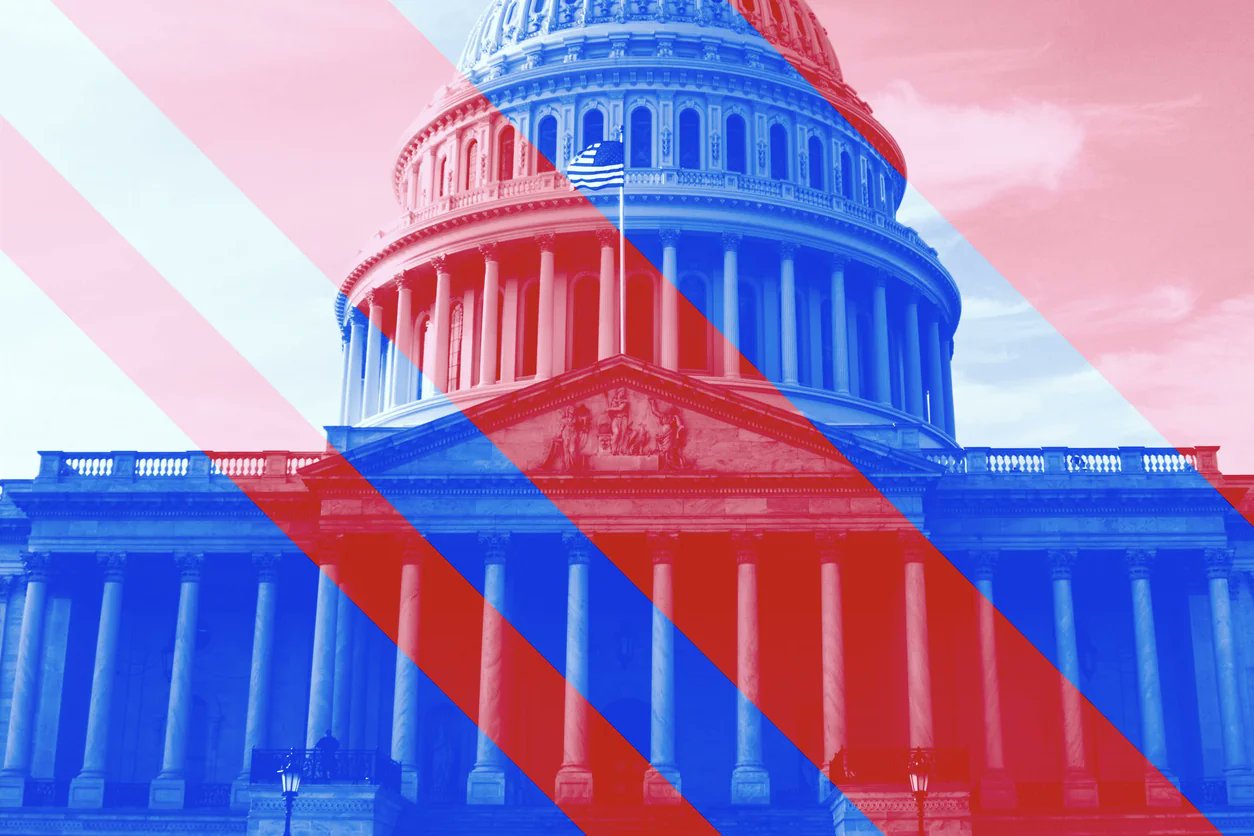 DavidMarkDC's tweet card. With Republicans clinging to a narrow majority, the 2026 midterm election playing field is in flux.
