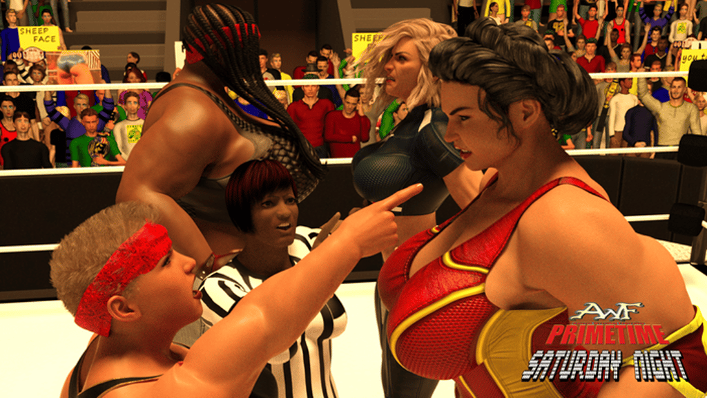 ES_Hawkins's tweet card. A New Era of Womens Super-Powered Professional Wrestling Begins Here!