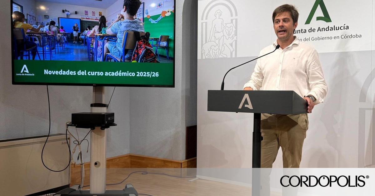 cordopolis_es's tweet card. Así lo ha confirmado el delegado territorial de Desarrollo Educativo y Formación Profesional de la Junta en Córdoba, Diego Copé