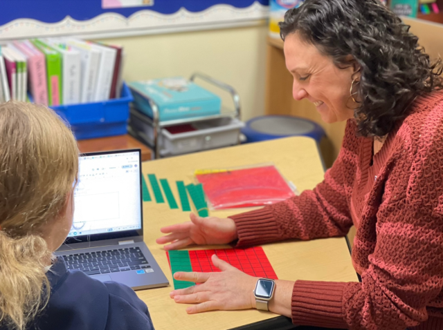 jgough's tweet card. Strength, resilience, and a little bit of encouragement can make all the difference. What do you notice, and what do you wonder when looking at WT’s data? Yes, that is correct! This student knows a…