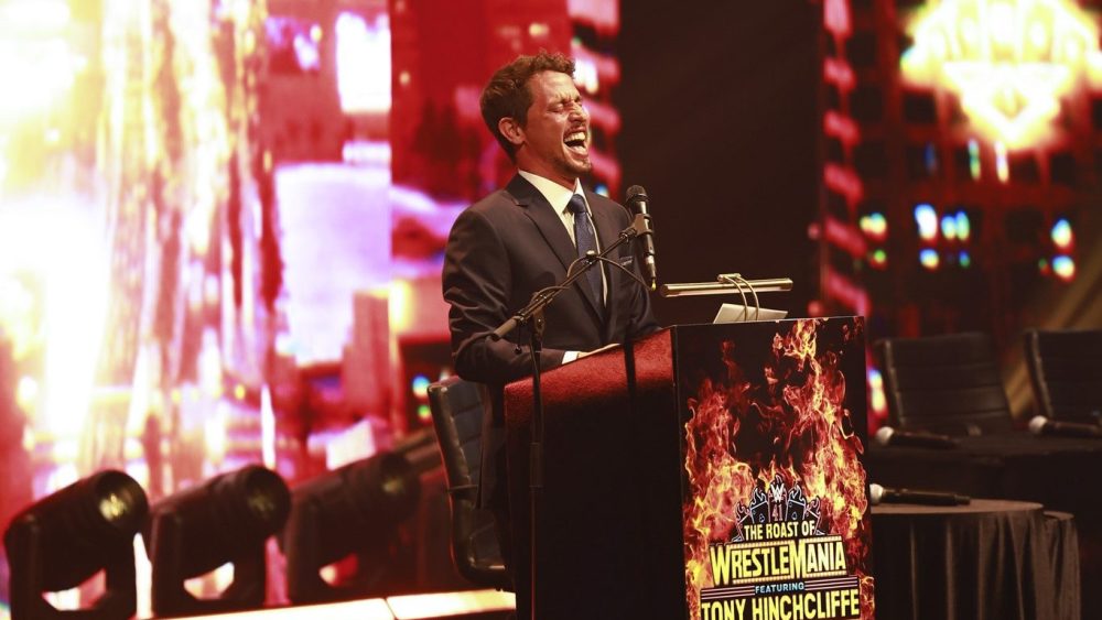 JoeOtterson's tweet card. Tony Hinchcliffe is re-teaming with WWE for a comedy event during SummerSlam weekend in August, Variety has learned.