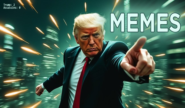 MikeDorstewitz's tweet card. Trump posts a hilarious meme trolling Obama during his trip to Scotland.