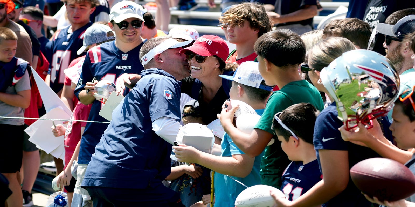official_aveee's tweet card. It's been three seasons since McDaniels was in New England, and players say his offensive scheme can be complex.