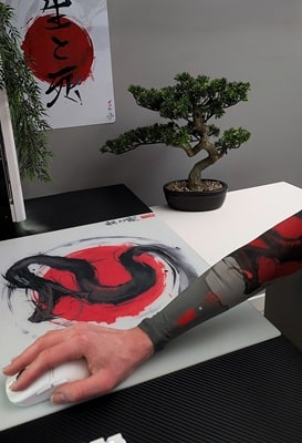 TjExclusives's tweet card. Introducing TJ Exclusives Hitbox Collab Drop AVAILABLE NOW Life and death | Limited edition KIN X Hand drawn Japanese inspired artwork created in collaboration with HITBOX Studios LIFE AND DEATH…