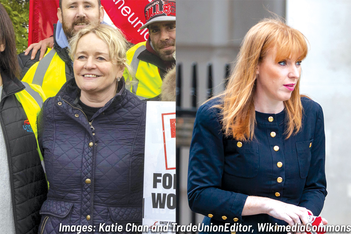 revcommunists's tweet card. After suspending Angela Rayner with huge support from the rank-and-file, Unite is moving further onto the war footing against Starmer’s Labour. To complete the break, Unite must ramp up the fightba...