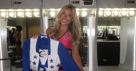 NEPrepZone's tweet card. Maddy Unger, a former Millard West and UNL dancer, got some advice on making the team from two former Dallas Cowboys cheerleaders from Nebraska.