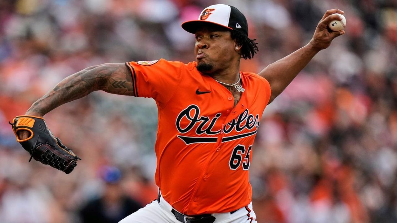 AlbaneseLaura's tweet card. Minor league pitchers Wellington Aracena and Cameron Foster will go to Baltimore.
