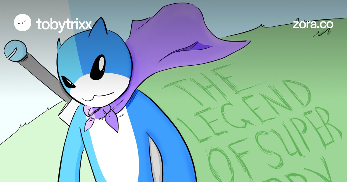 tobytrixx's tweet card. Enter the lore $toby