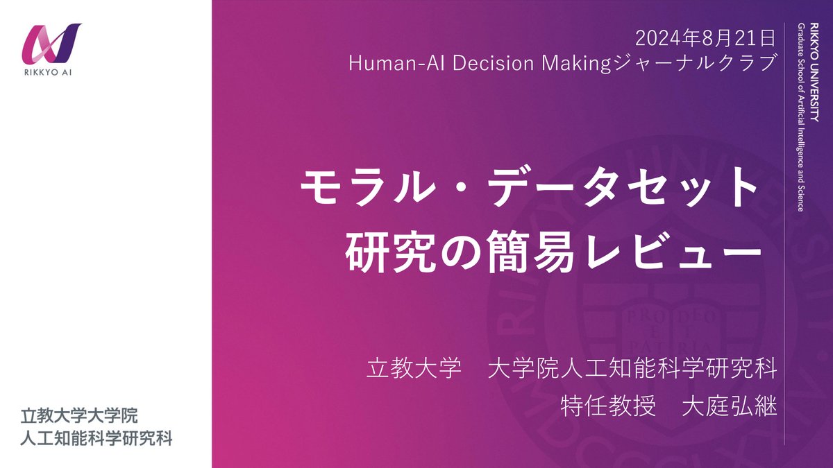 HumanAIDecision's tweet card. Shared with Dropbox