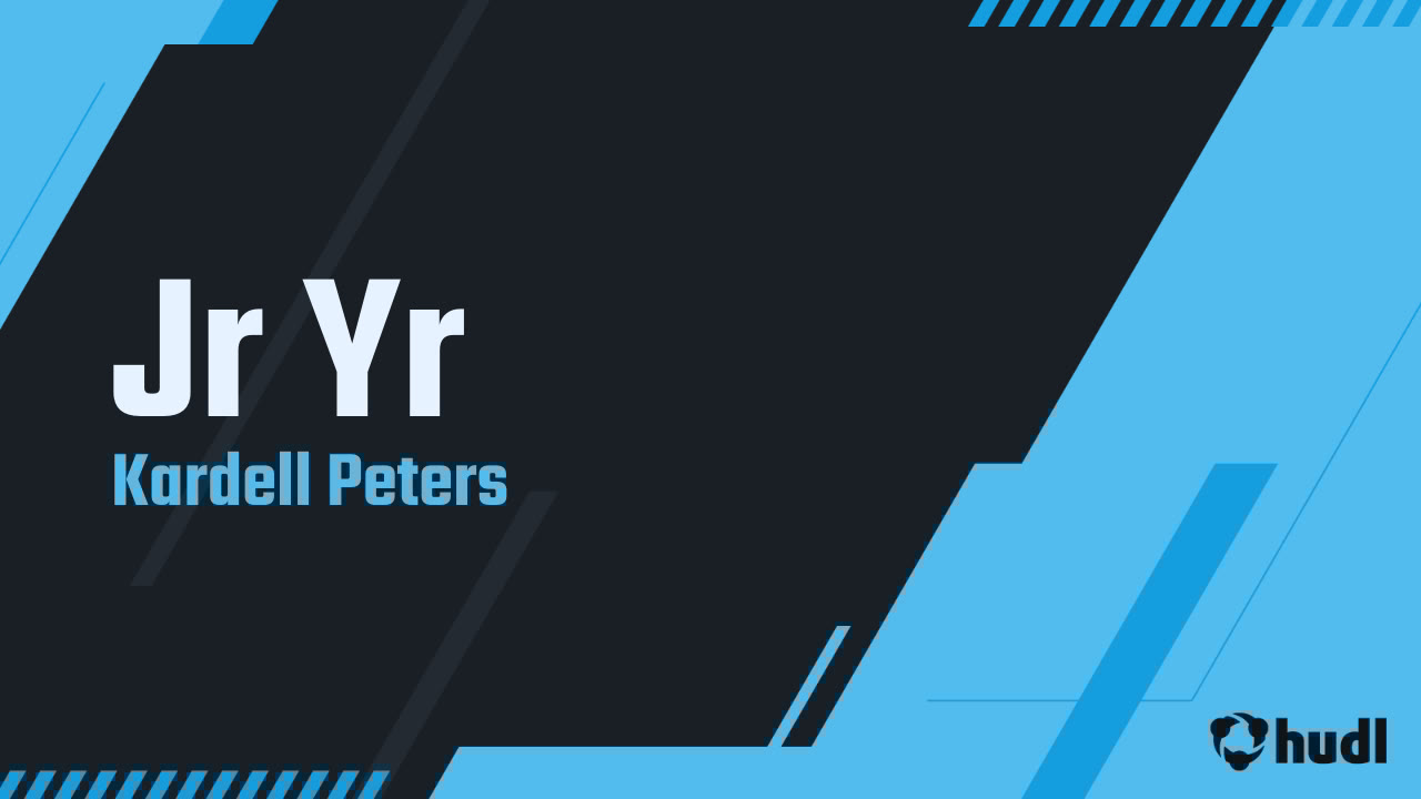 KardellPeters's tweet card. Jr Yr
