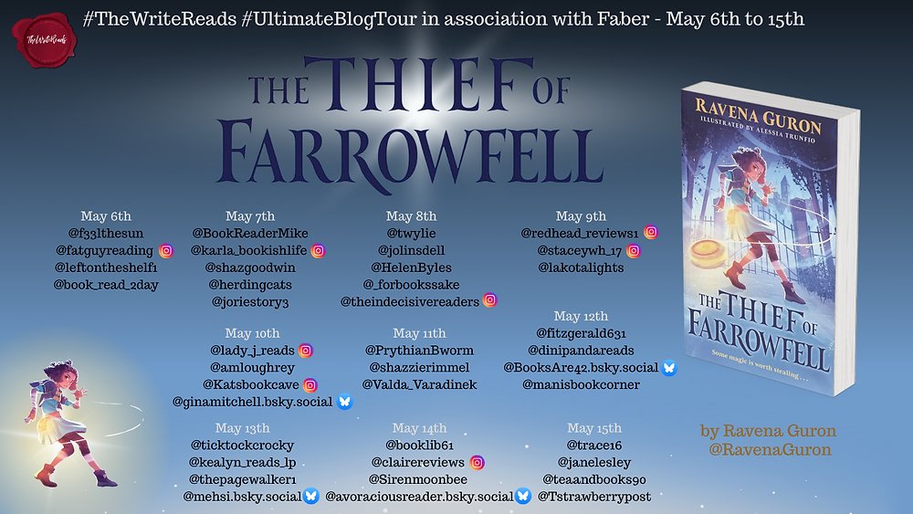 trace16's tweet card. The Thief of Farrowfell by Ravena GuronUltimate Blog TourTo celebrate the release of Book 3 in the series (The Battle of Farrowfell) on May 8th 2025 we are taking book 1 (The Thief of Farrowfell) on...