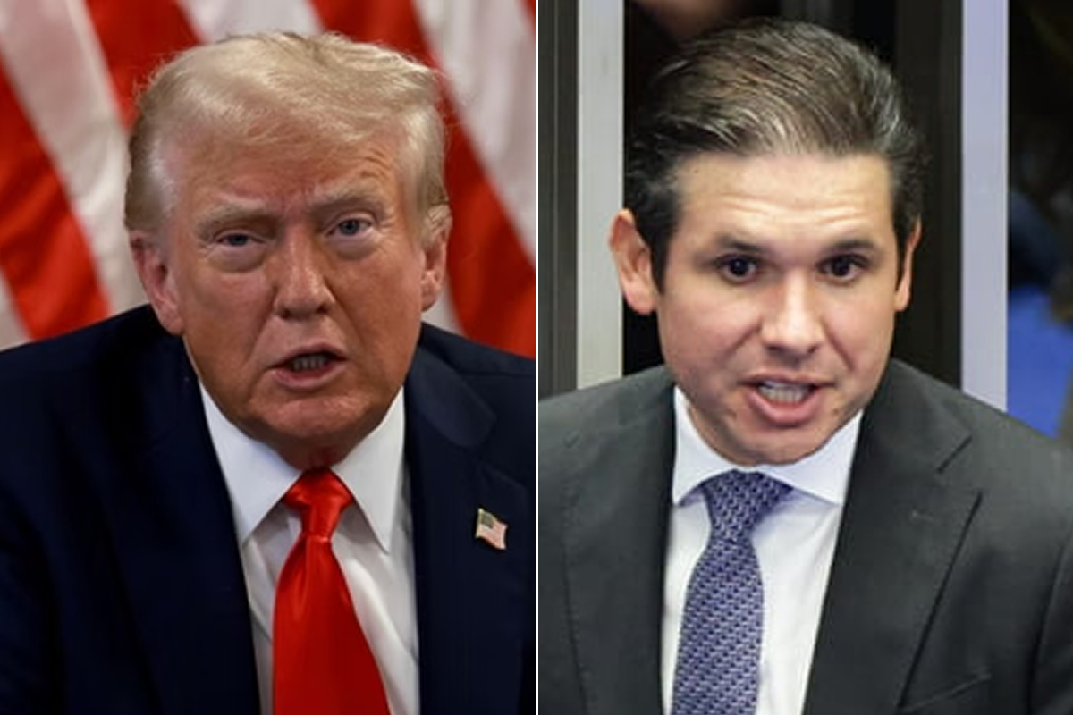 PauloCappelli_'s tweet card. Governo de Donald Trump passou a discutir a possibilidade de sanções ao presidente da Câmara dos Deputados, que reagiu à medida