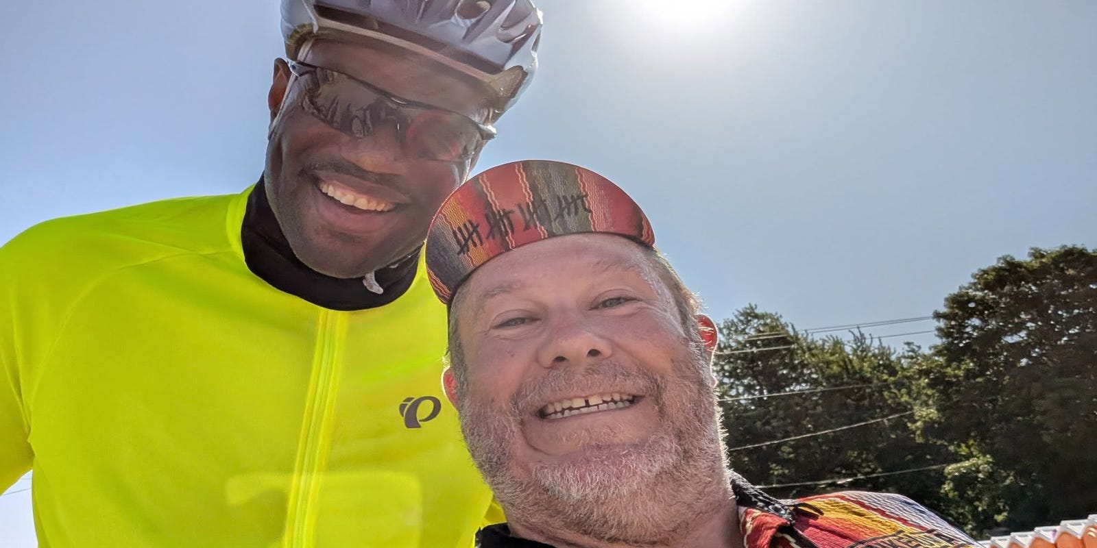 RobSandIA's tweet card. David Robinson, an NBA Hall of Famer, brings his 7-foot-1 presence to RAGBRAI, riding and chatting with the crowd for two days