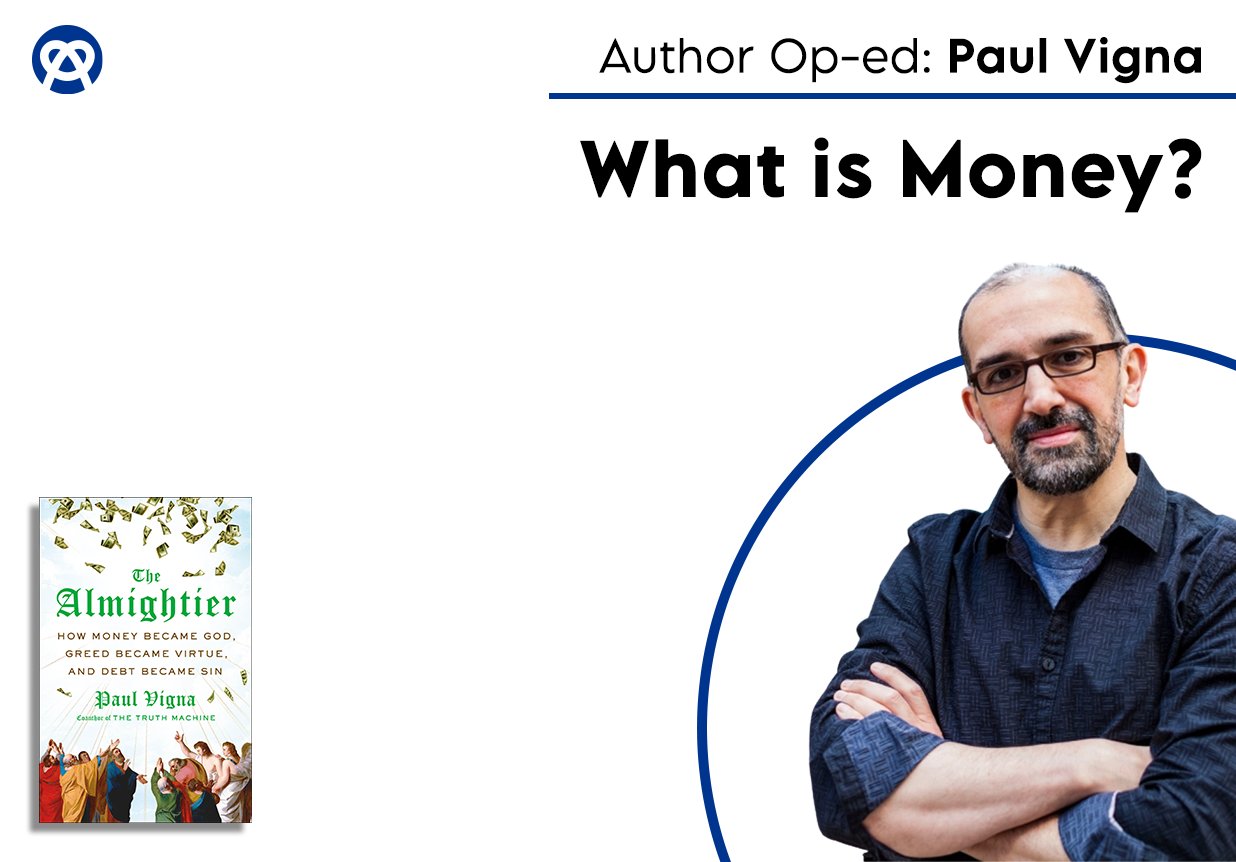 paulvigna's tweet card. In The Almightier, journalist Paul Vigna uncovers the forgotten history of money, tracing the uneasy and often accidental alliance between wealth and religion as it developed from ancient city-states...